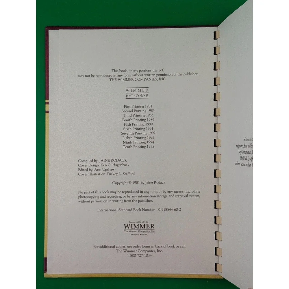 Forgotten Recipes Vol 1 Vintage Cookbook 1929 Classics Reprint Spiral Bound